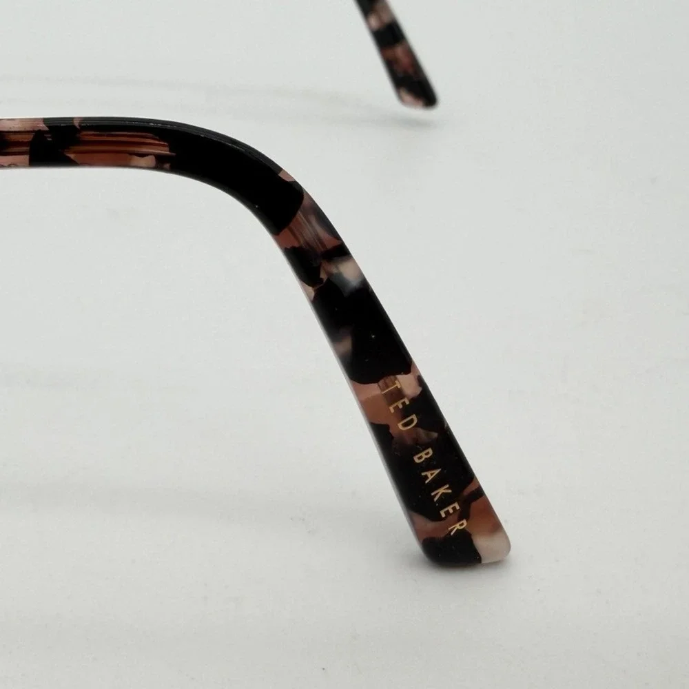 Ted Baker TFW003 GRY Women's Eyeglass Frames Tortoise Rose Gold 50□14